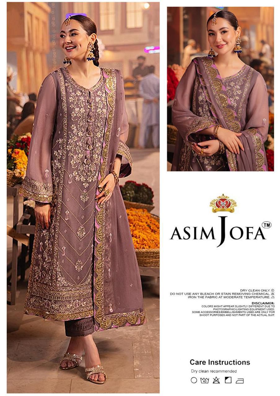 Asim Jofa Chiffon Dress
