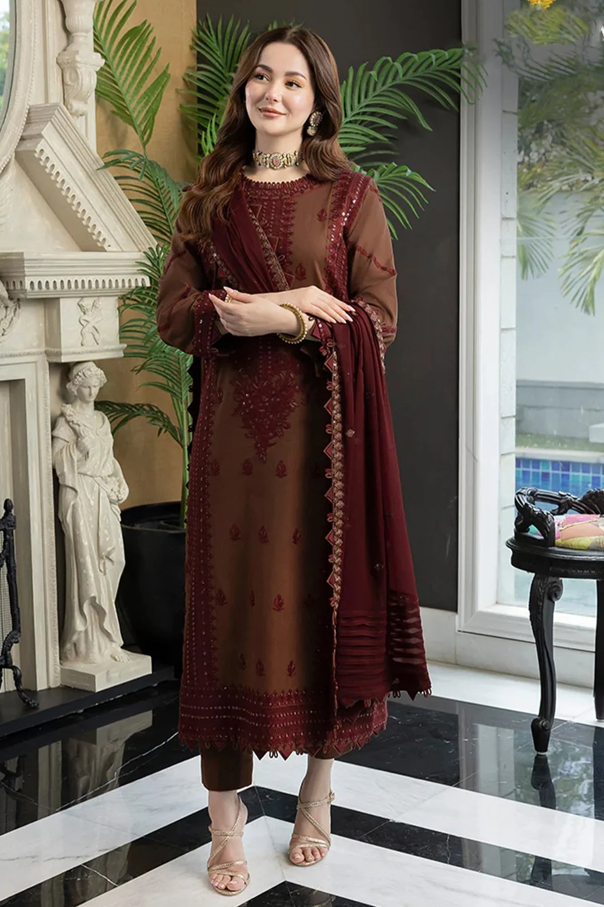Asim Jofa Chiffon Dress