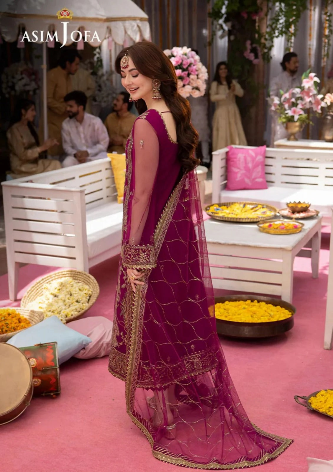 Asim Jofa Chiffon Dress