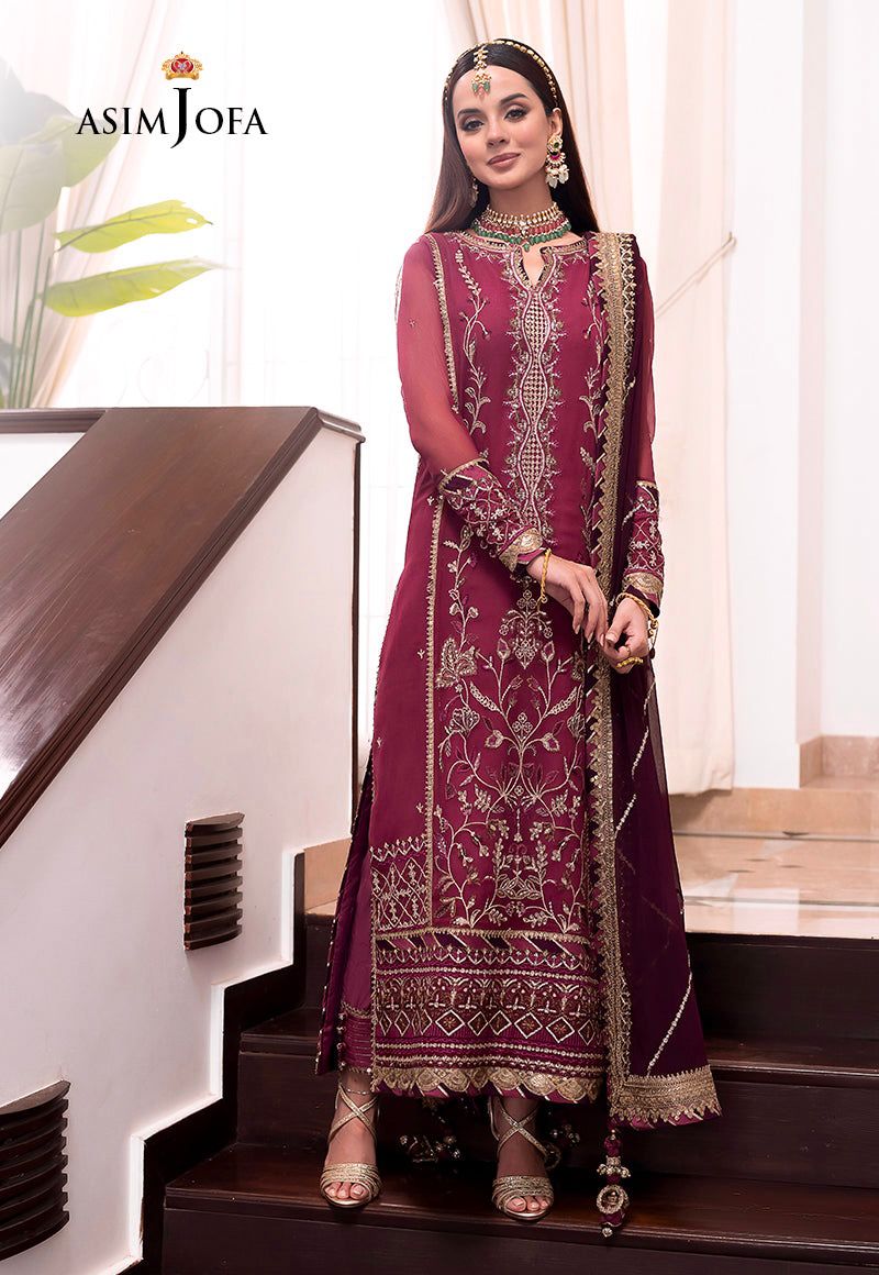 Asim Jofa Chiffon Dress