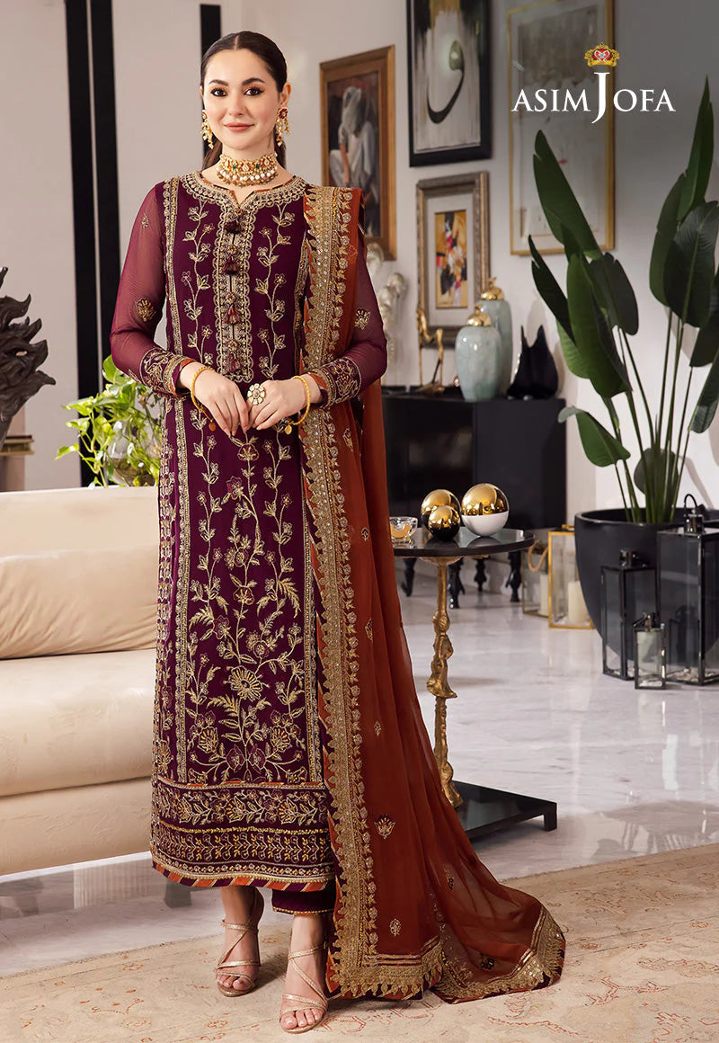 Asim Jofa Chiffon Dress