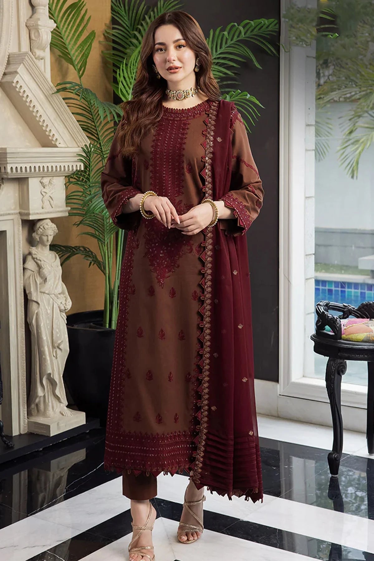 Asim Jofa Chiffon Dress