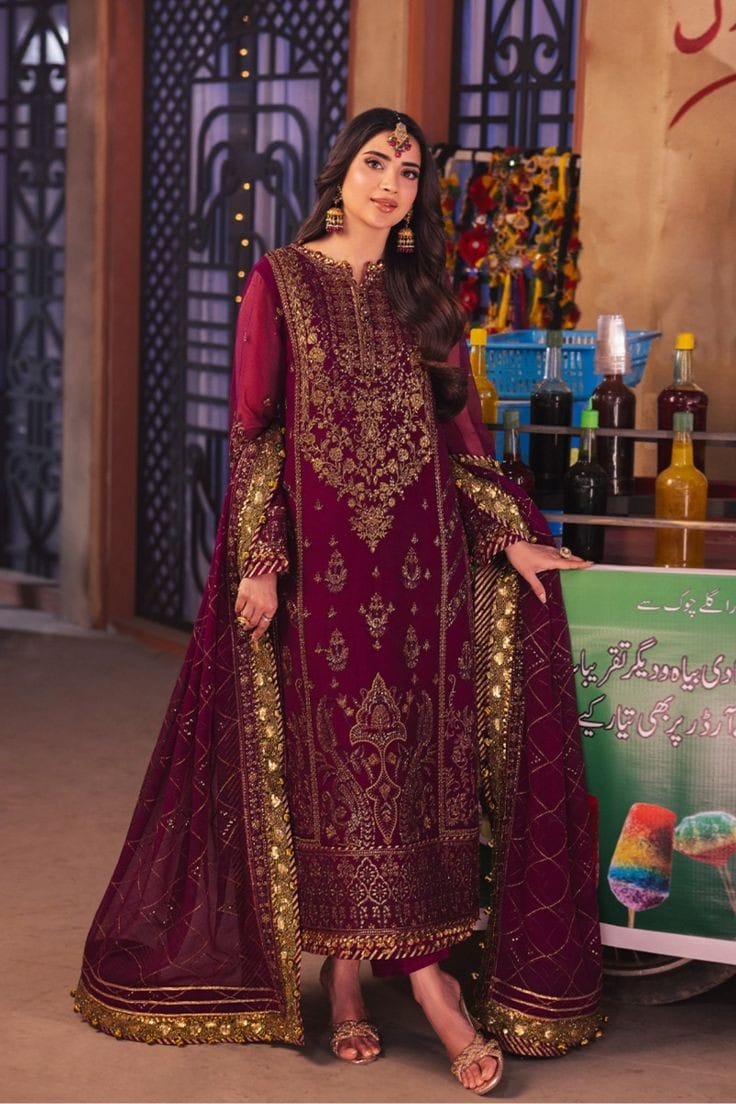 Asim Jofa Chiffon Dress