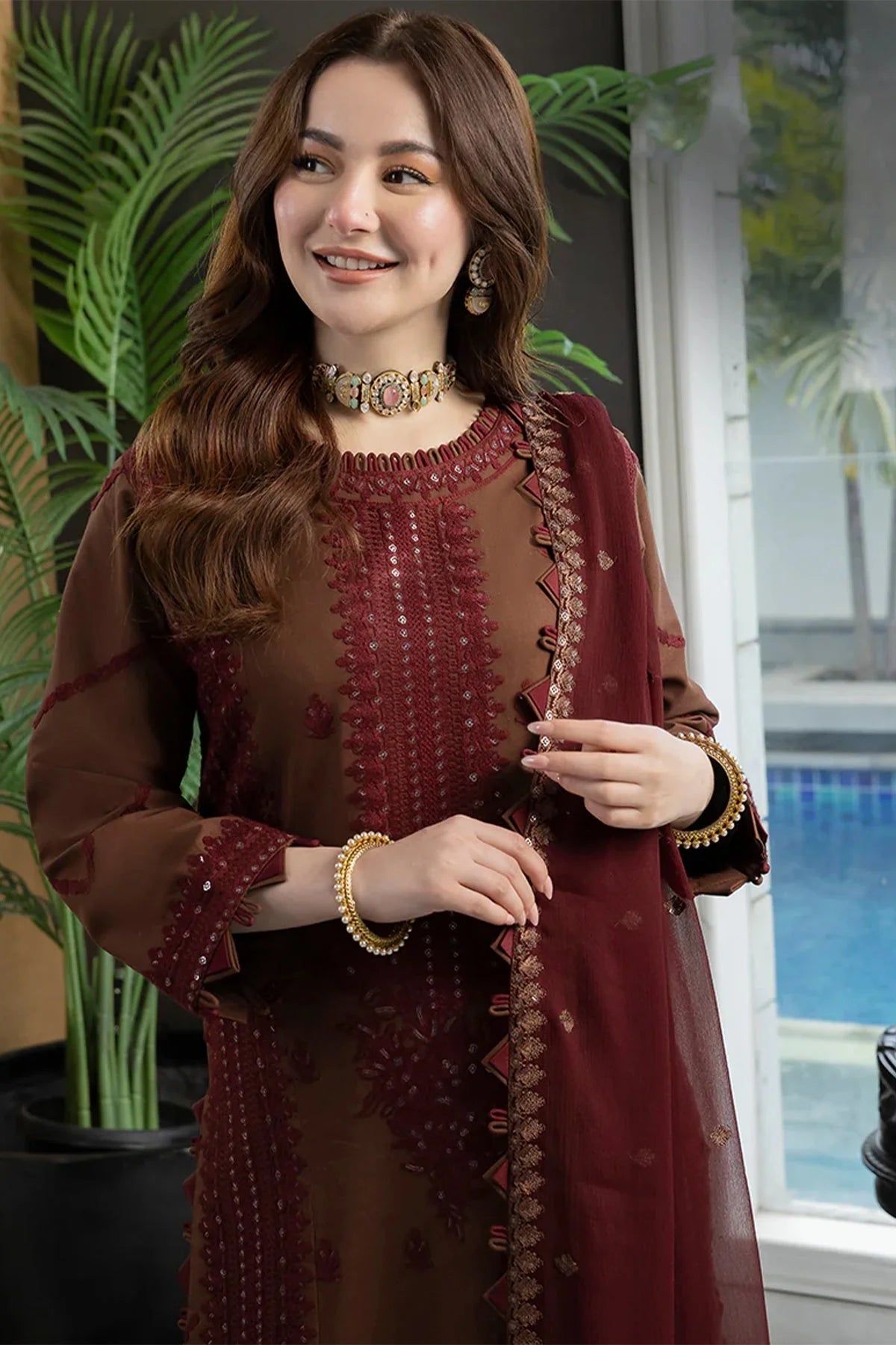 Asim Jofa Chiffon Dress