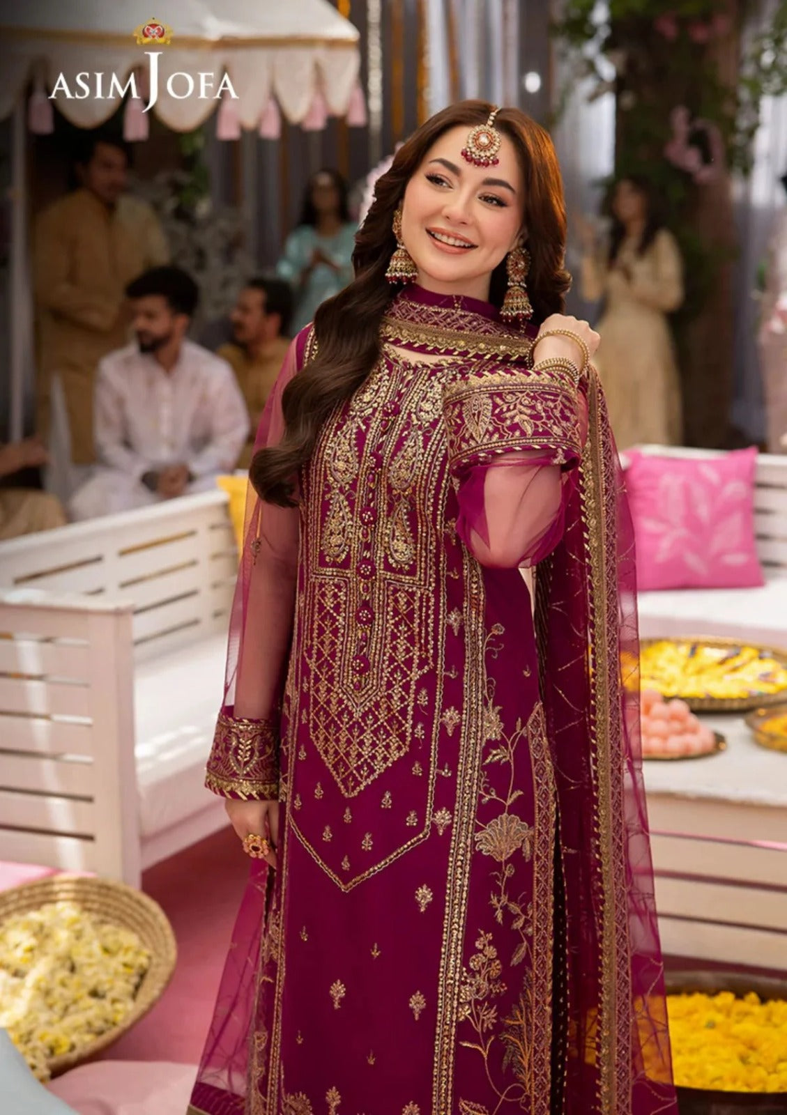 Asim Jofa Chiffon Dress