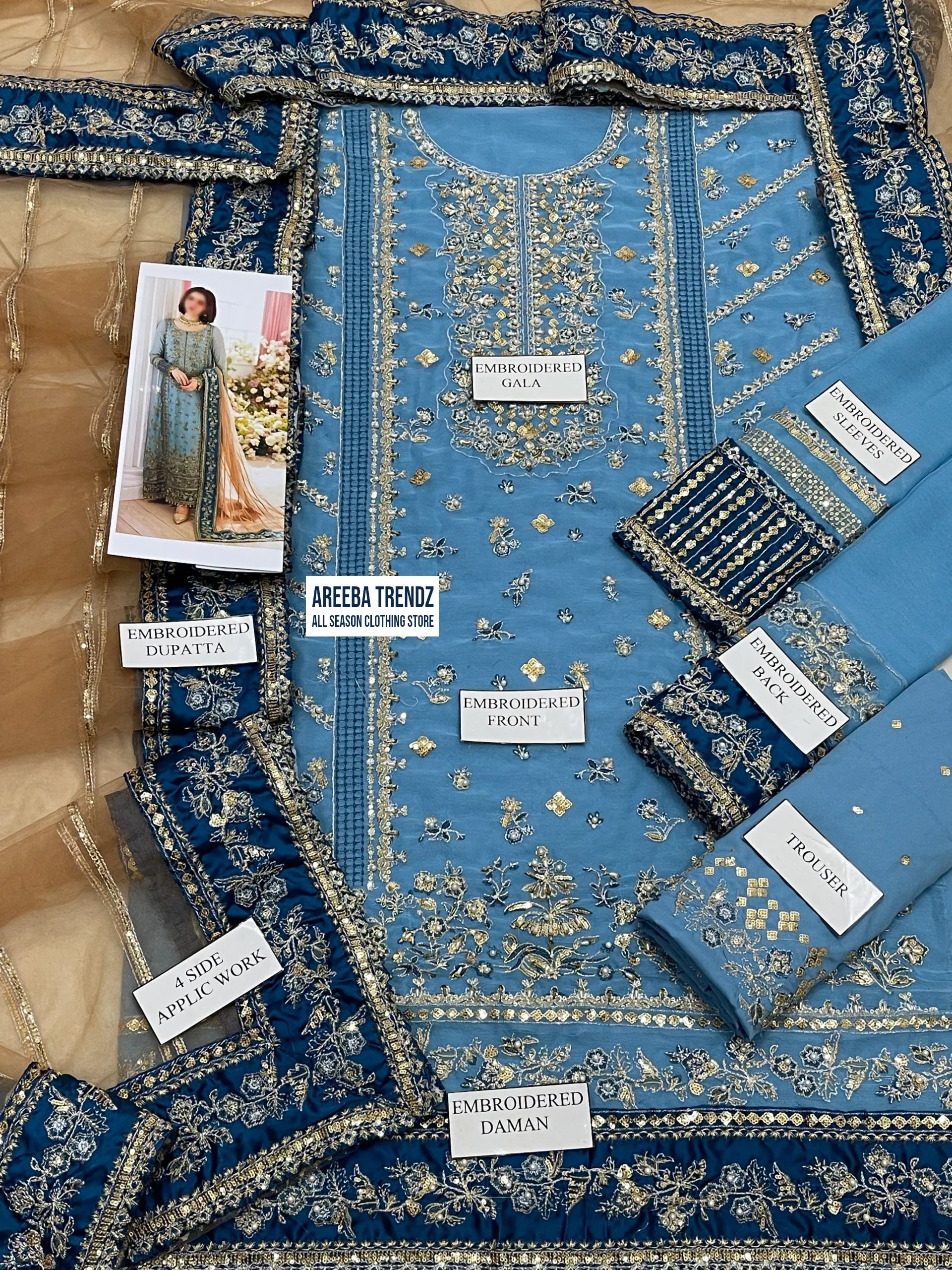 Charizma Dastan-e-Jashan Luxury Chiffon