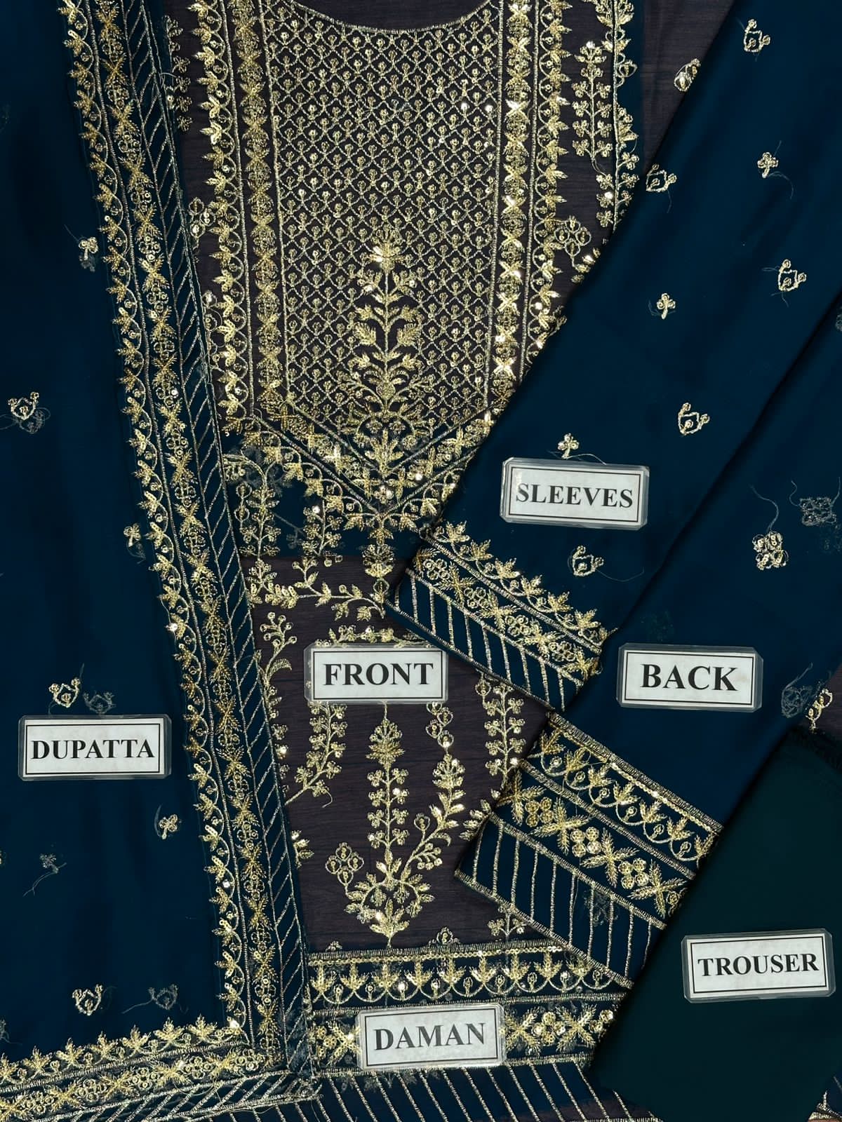 Asim jofa chiffon Dress