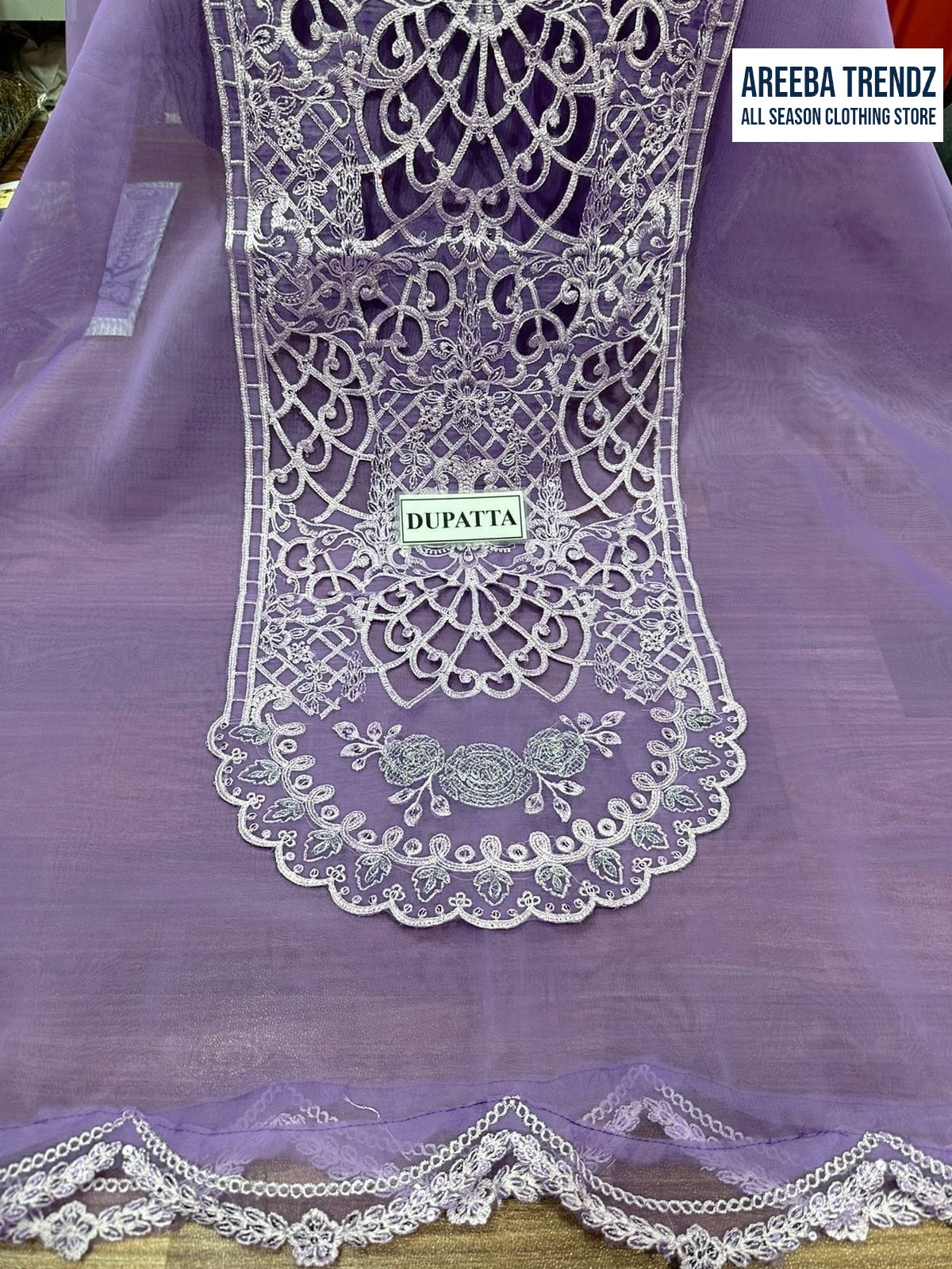 Maria B Winter Cotton Dress