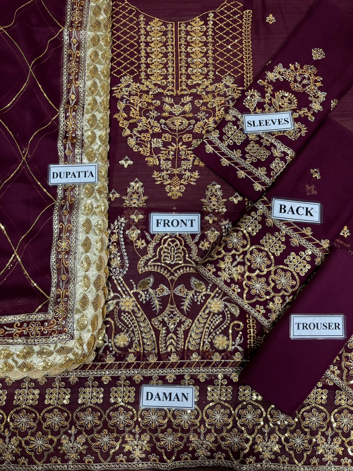 Asim Jofa Chiffon Dress