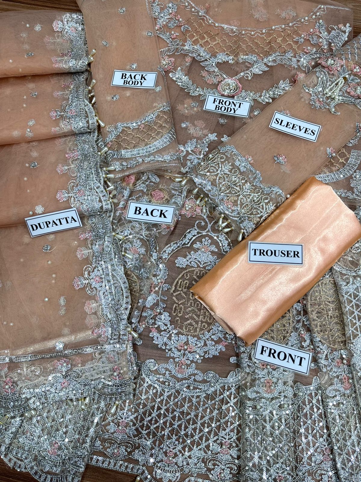 Maria B Bridal Luxury Net Maxi Embroidered