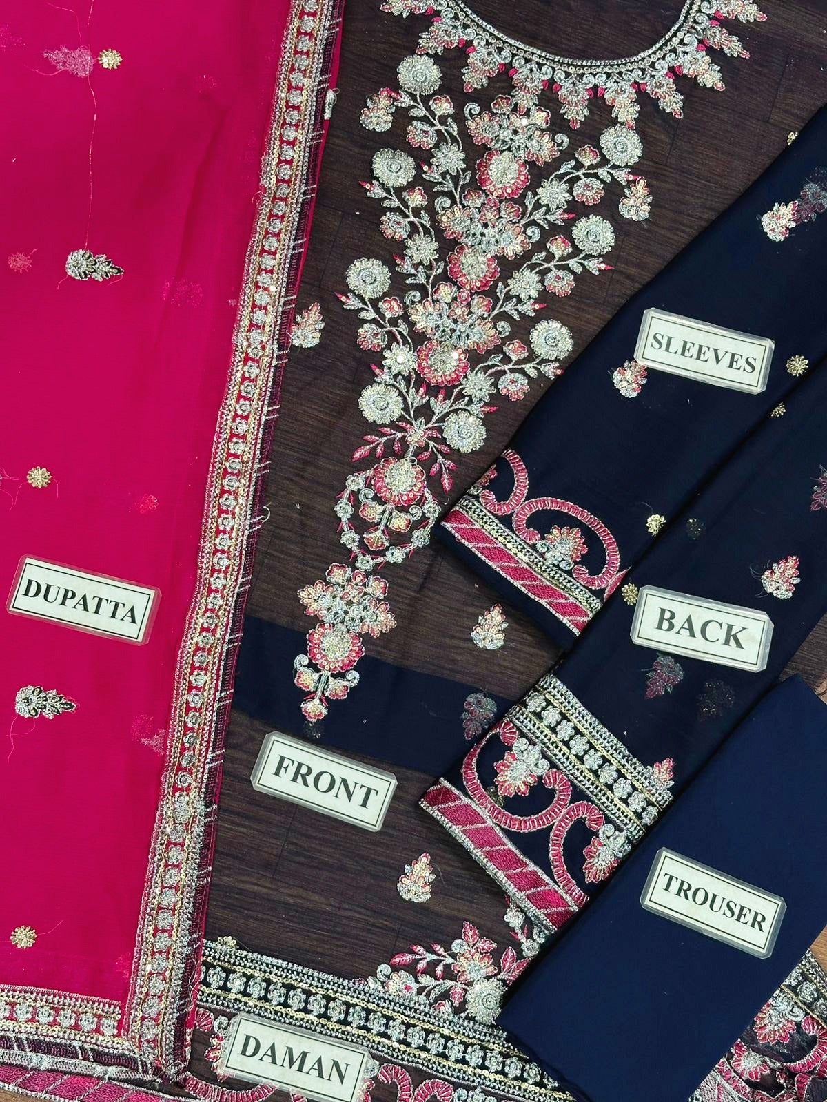 Asim Jofa Chiffon Dress