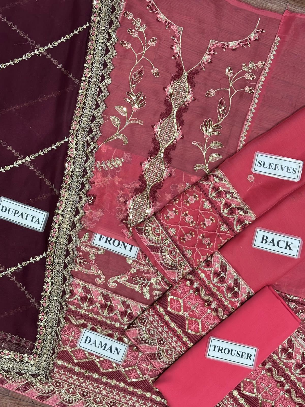 Asim Jofa Chiffon Dress