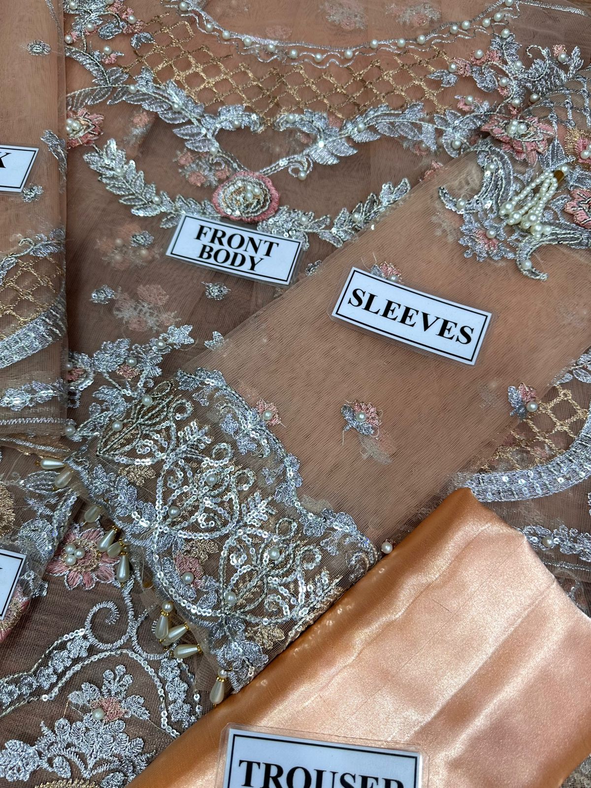 Maria B Bridal Luxury Net Maxi Embroidered