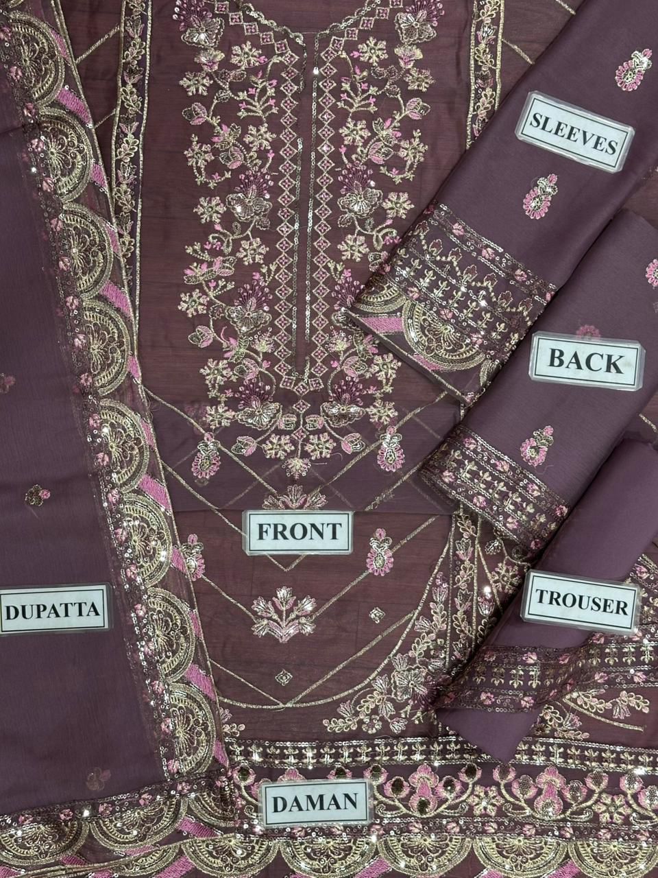 Asim Jofa Chiffon Dress