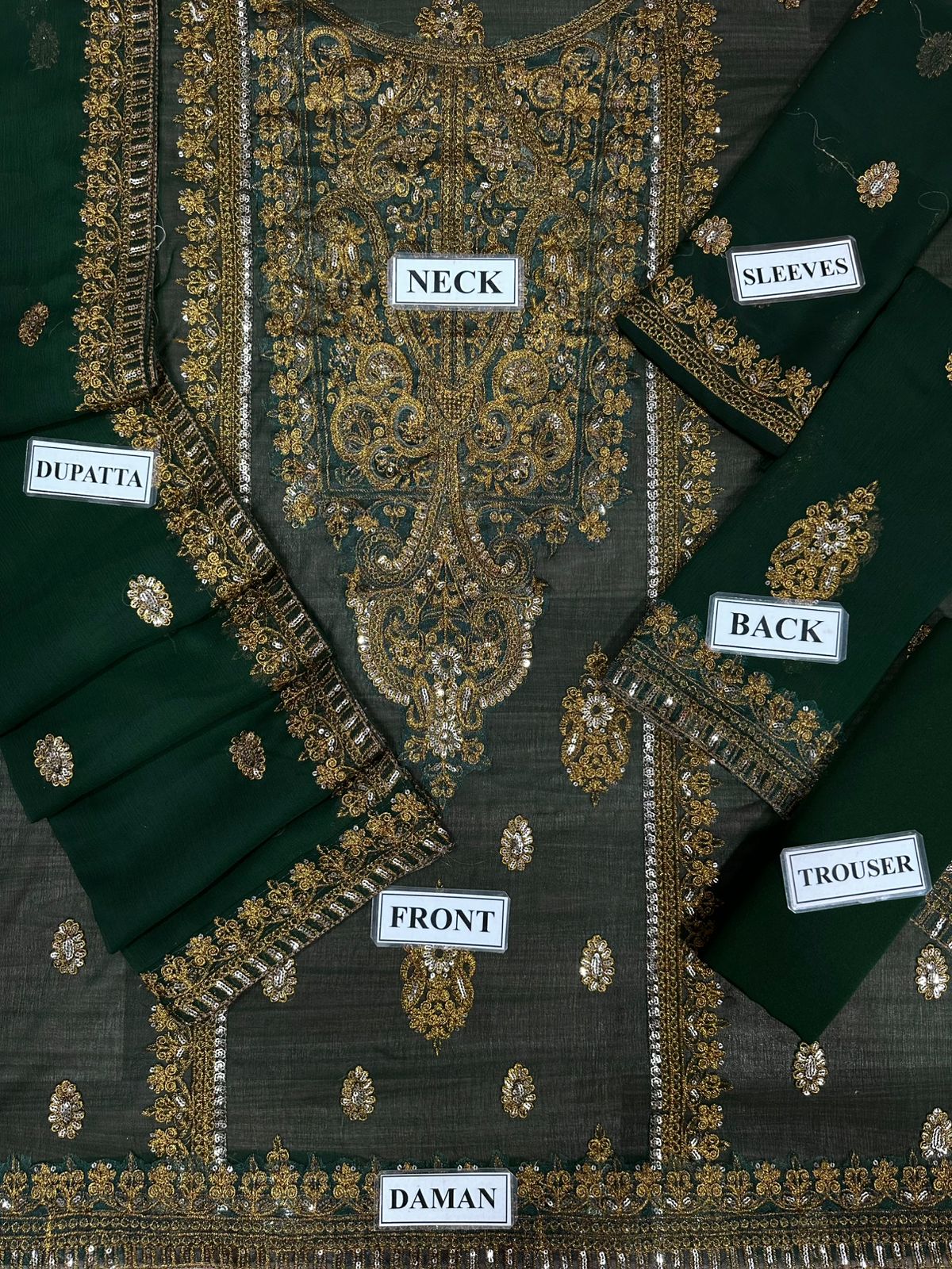 Asim Jofa Chiffon Dress