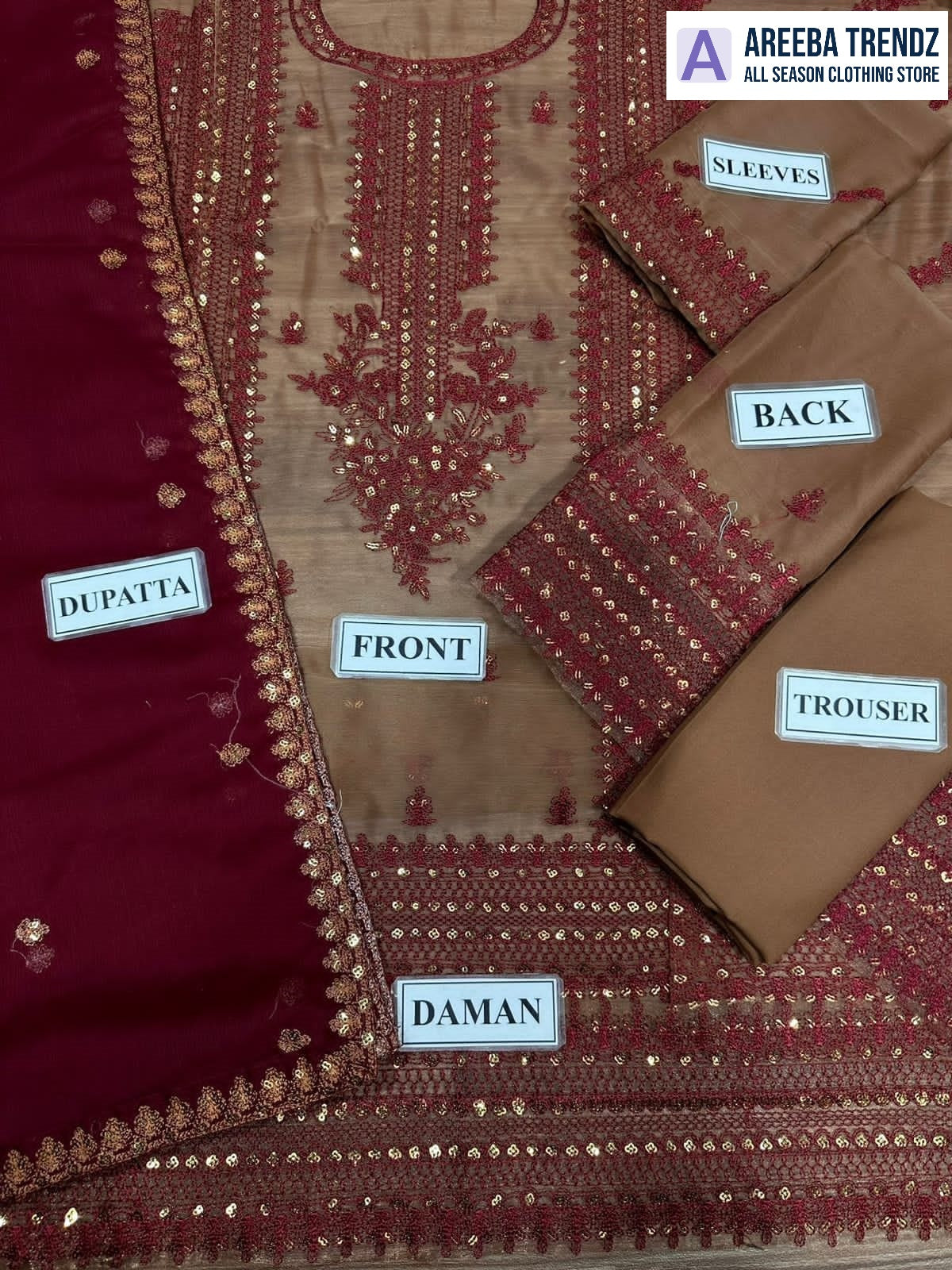 Asim Jofa Chiffon Dress